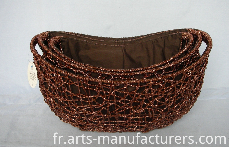 panier en cuivre copper basket